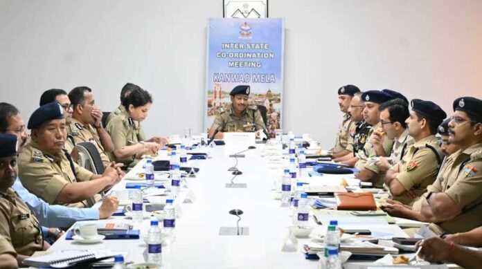 कावंंड़ यात्रा को लेकर पुलिस विभाग की बड़ी बैठक, डीजीपी