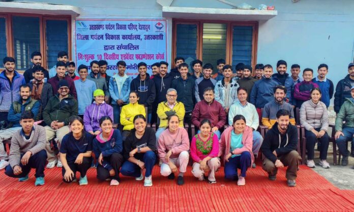 मोरी ब्लॉक के खरसाड़ी गांव में आयोजित 10 दिवसीय प्रशिक्षण
